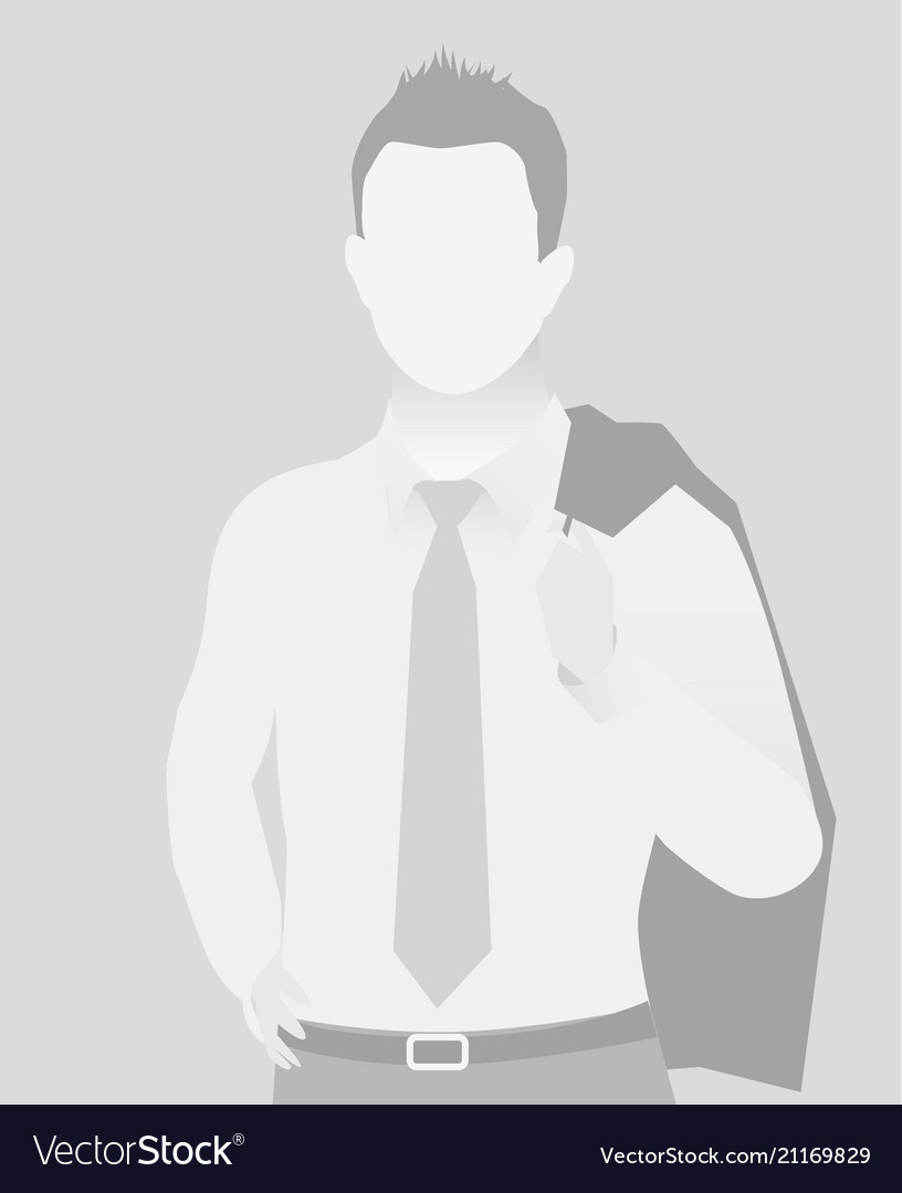 Default placeholder businessman half-length portr