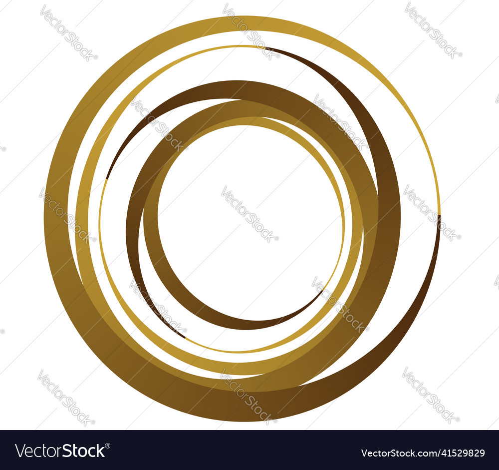 Geometric and abstract circle circular design vector image Geometric and abstract circle circular design