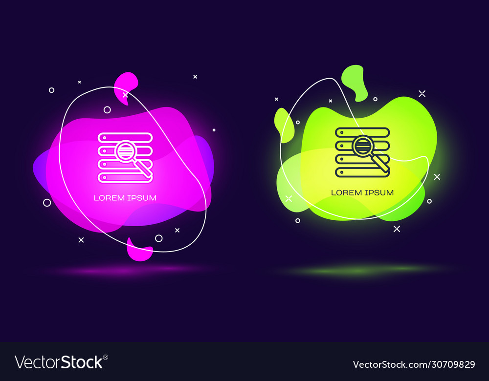 Line search in a browser window icon isolated vector image Line search in a browser window icon isolated
