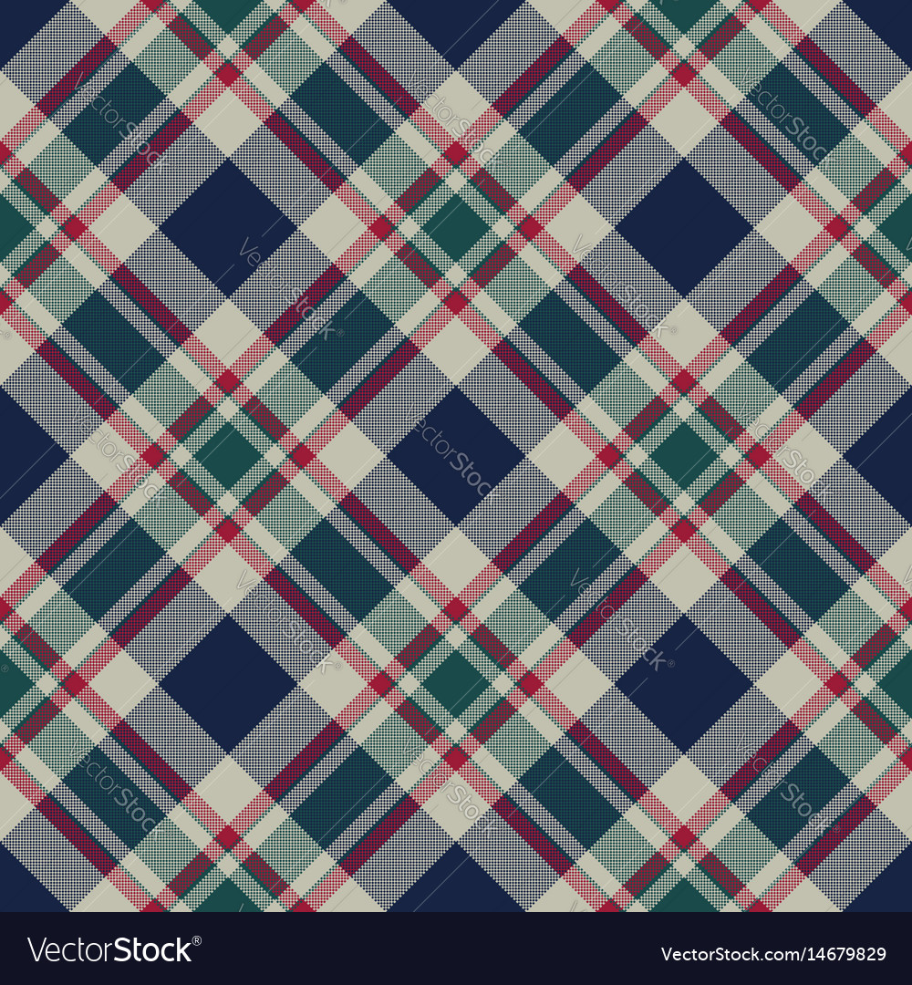 Tartan plaid classic pixel fabric texture