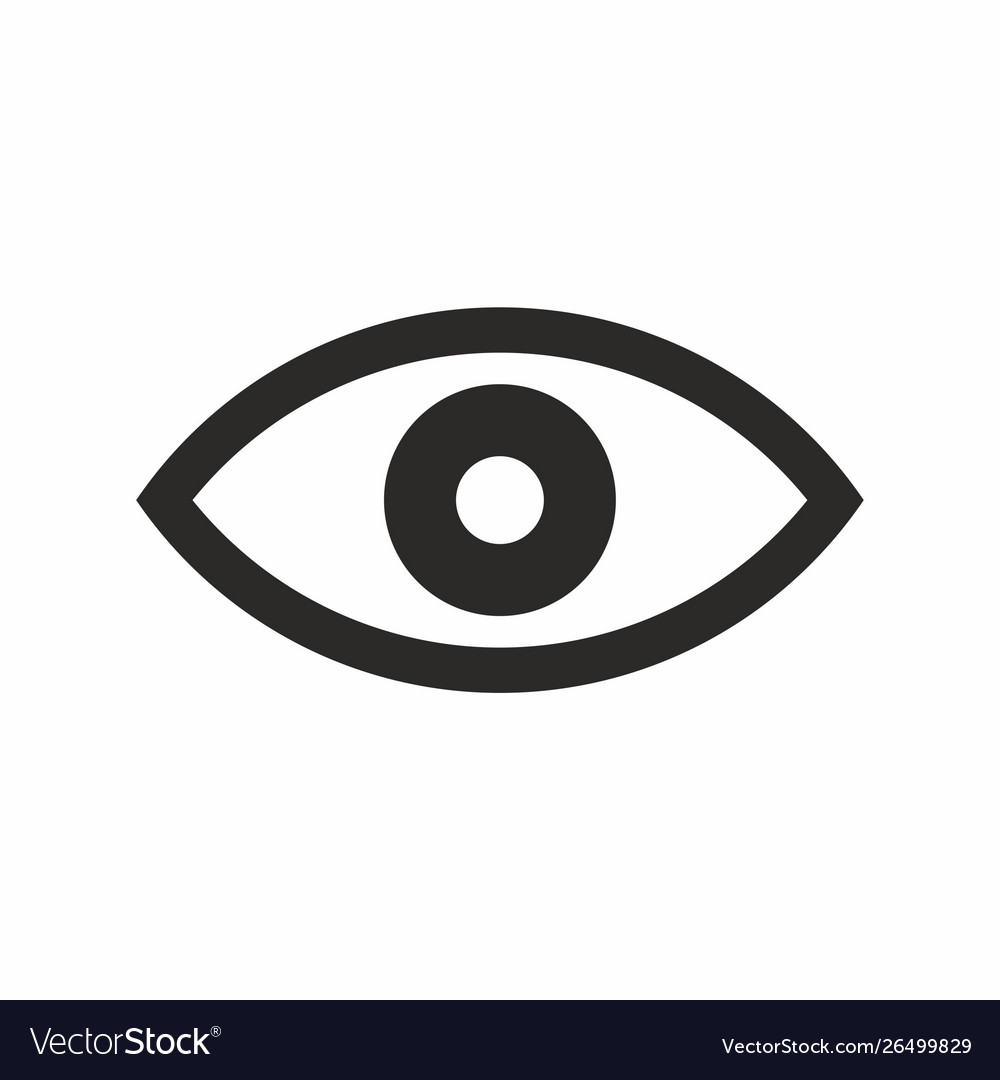 View icon eye sign