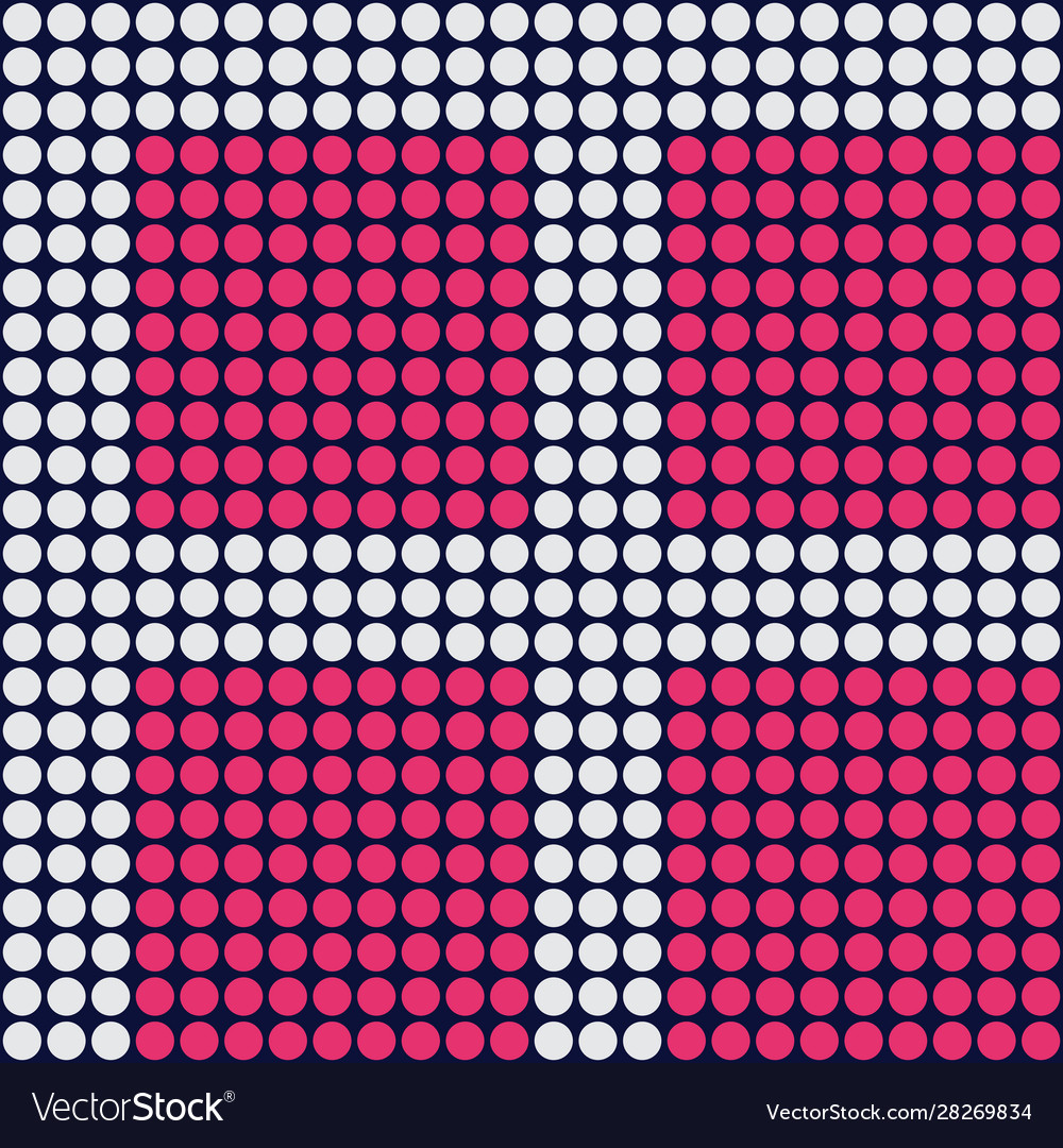 Abstract seamless small circles pattern groups vector image Abstract seamless small circles pattern groups