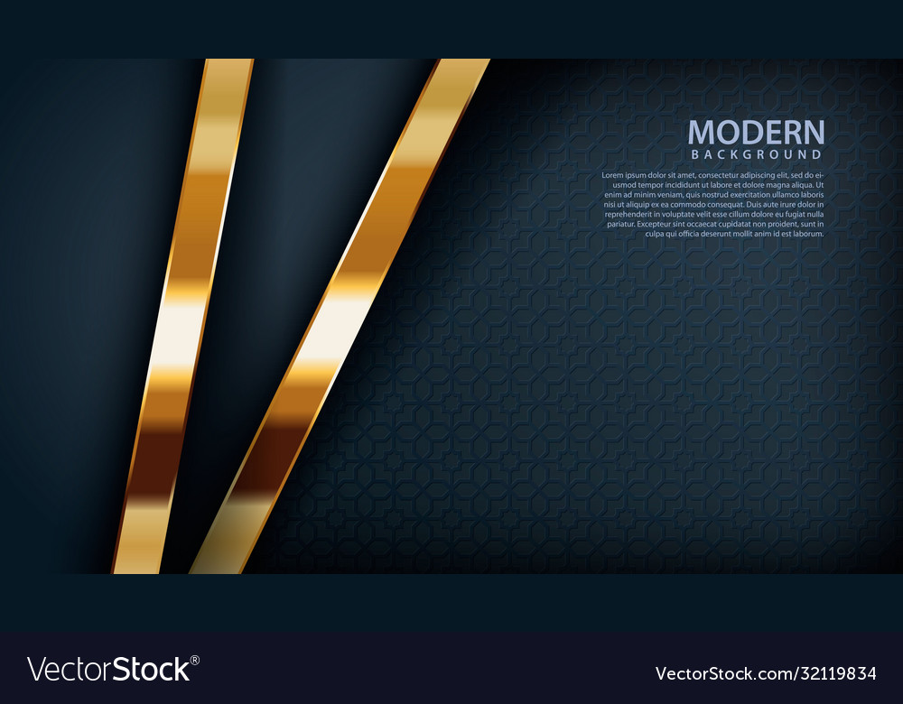 Dark abstract background with black overlap vector image Dark abstract background with black overlap