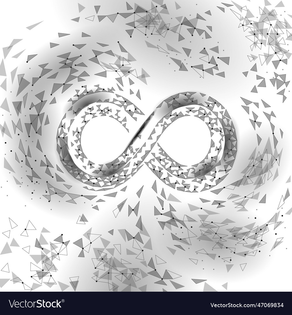 Devops software development operations infinity vector image Devops software development operations infinity