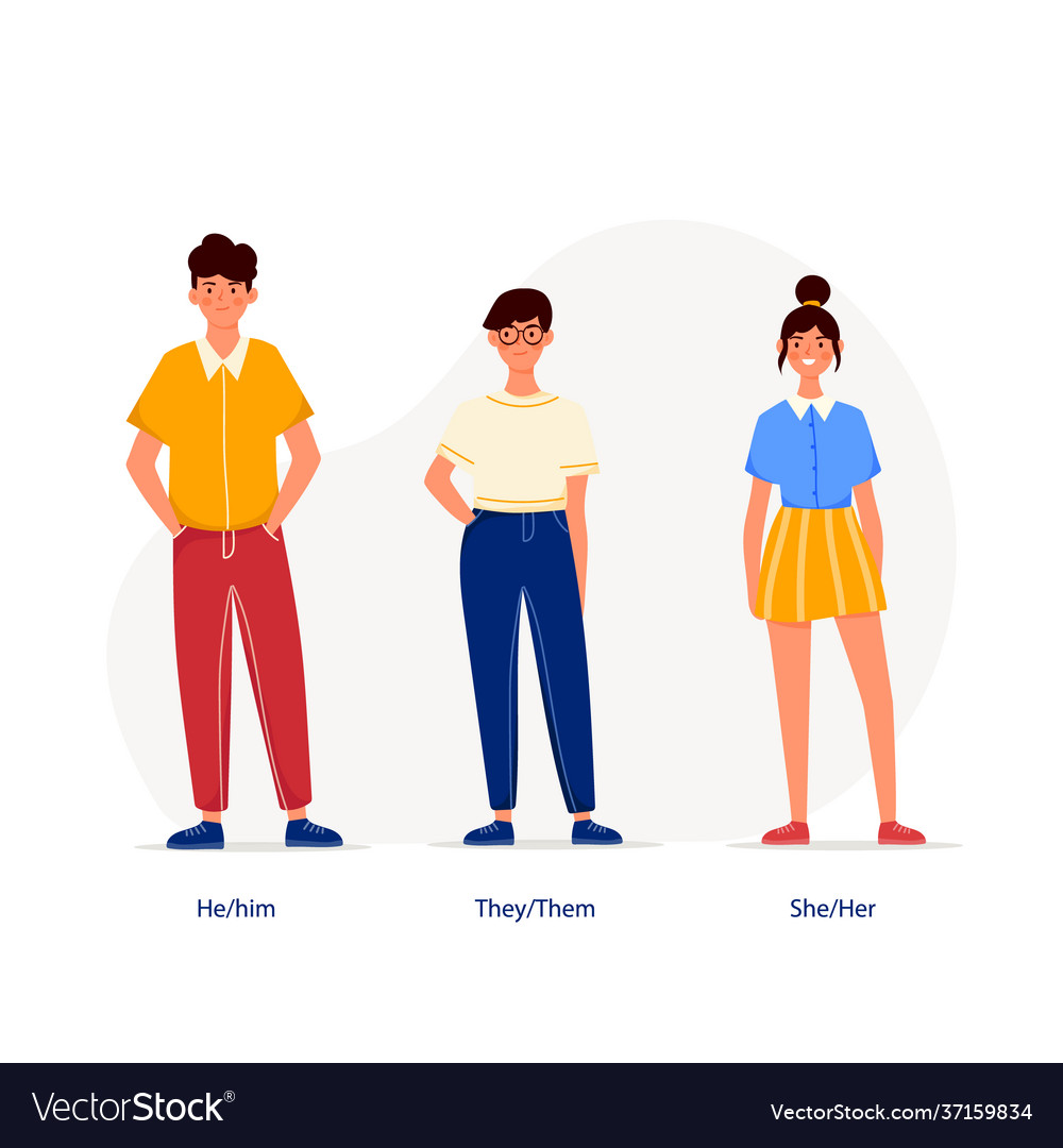 Flat non-binary people