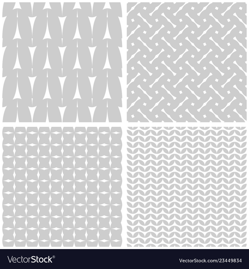 Geometric Tile Pattern Set
