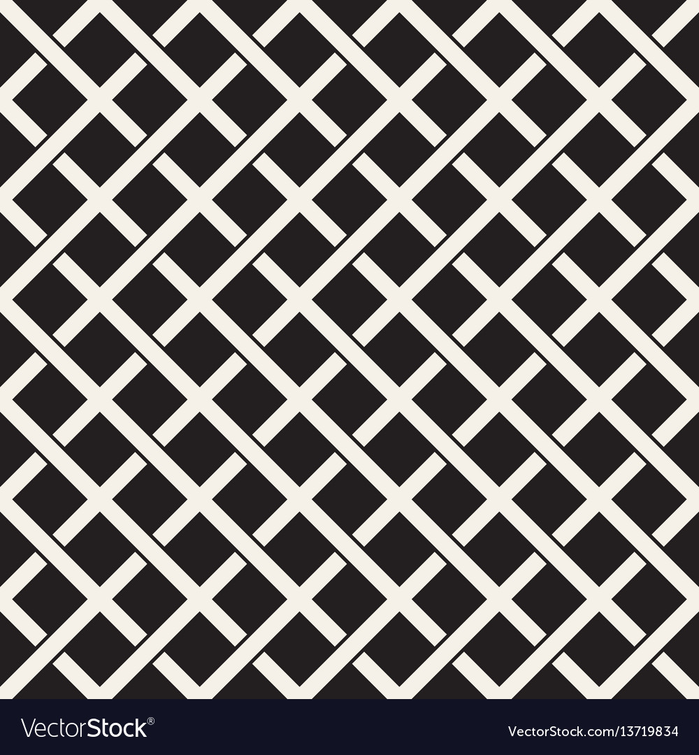 Intersecting Geometric Weave Pattern