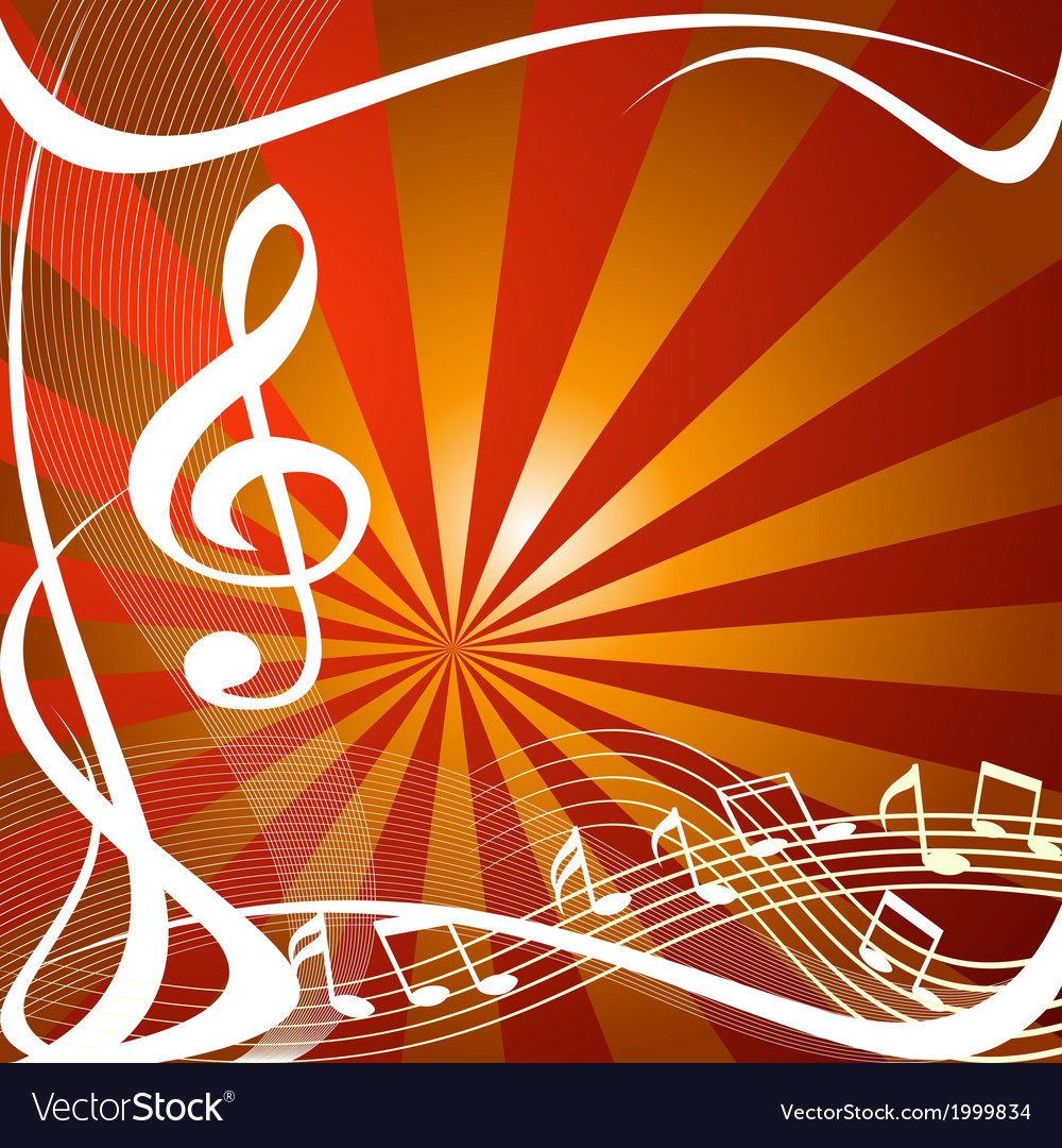 Music Abstract Background Royalty Free Vector Image