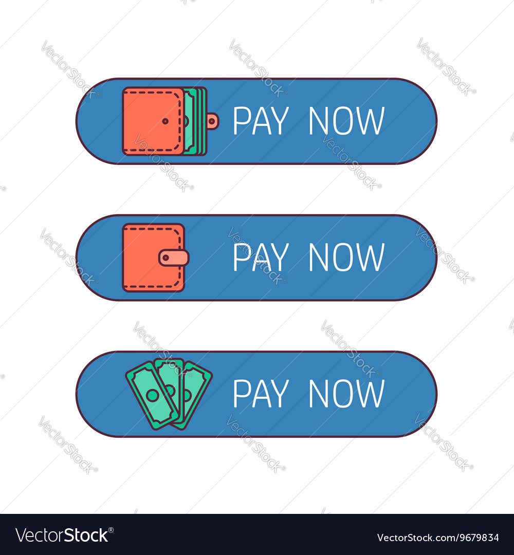 Web payment button