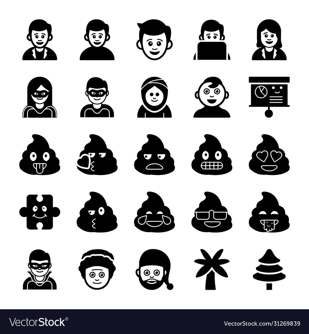 Emoticons icons pack