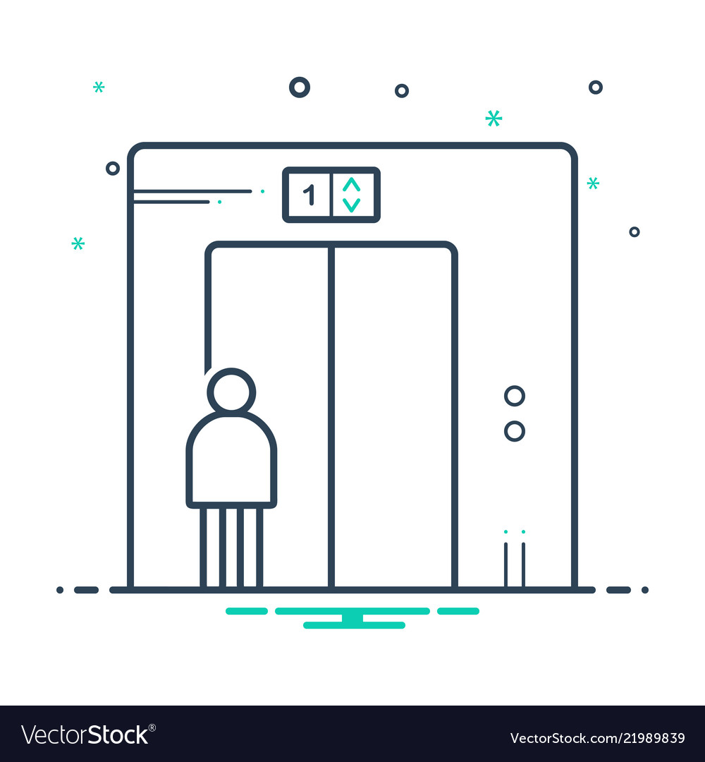 Lift Icon - Aufzug Symbol