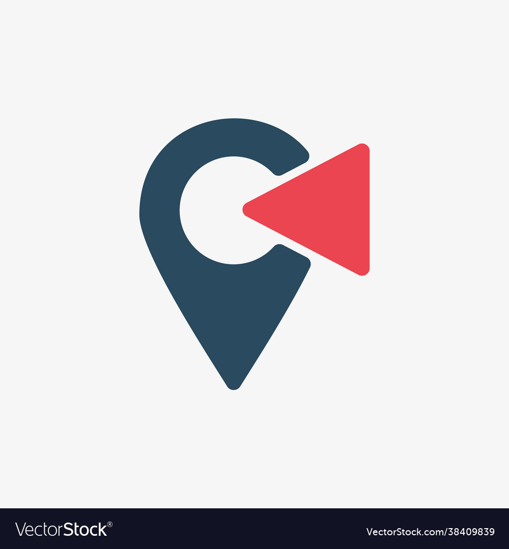 Location icon set map pointers on white vector image Location icon set map pointers on white