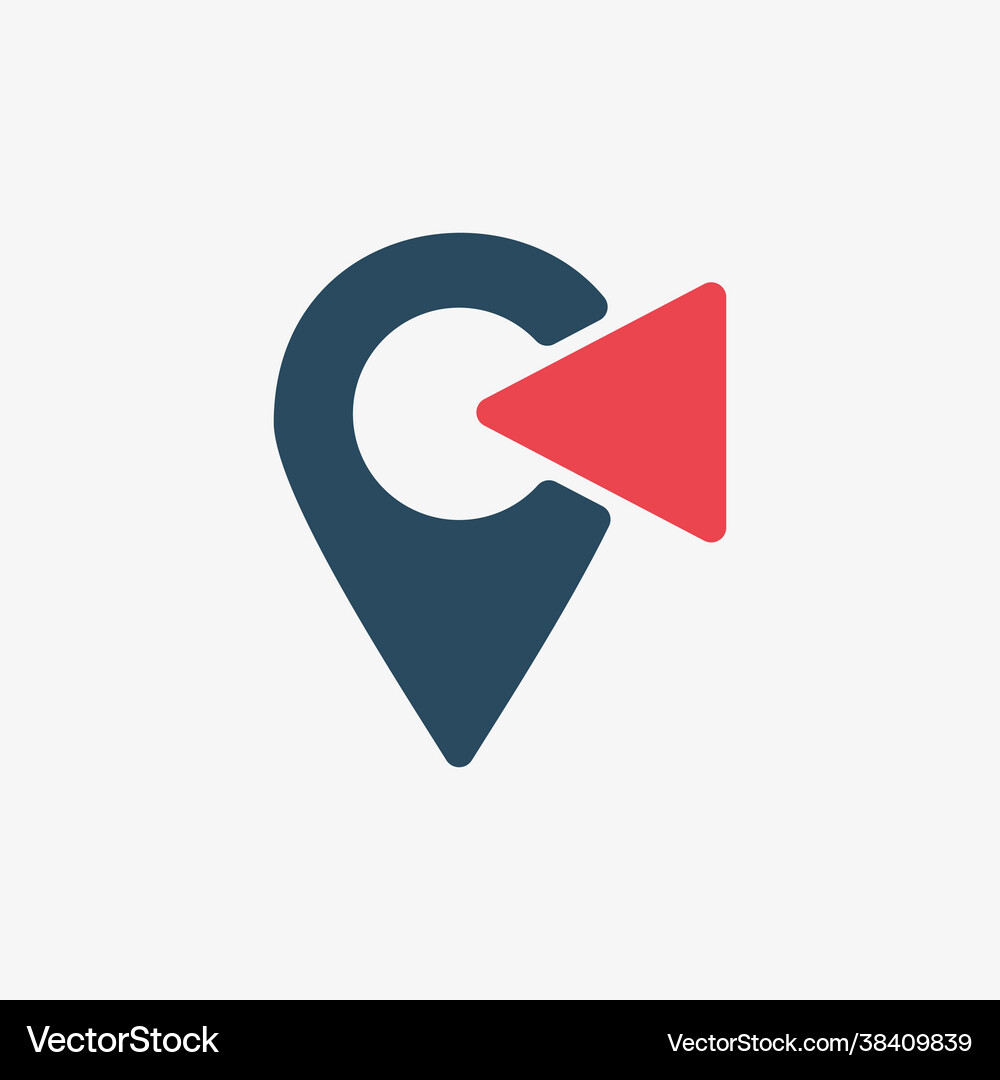Location Icon Set Set Map Pointers On White Vector Image