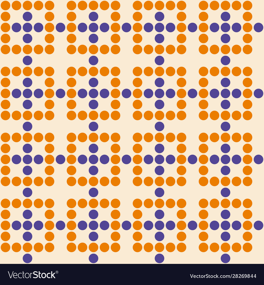 Abstract seamless small circles pattern groups