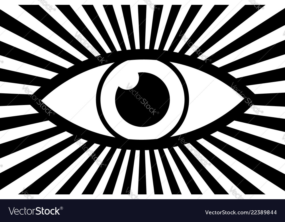 Eye abstract background