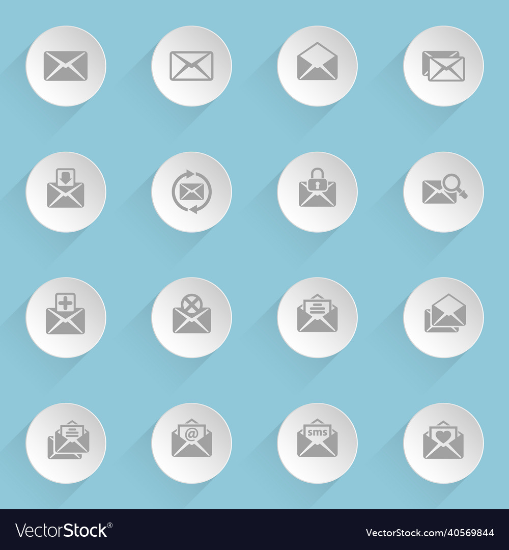 Mail web icons