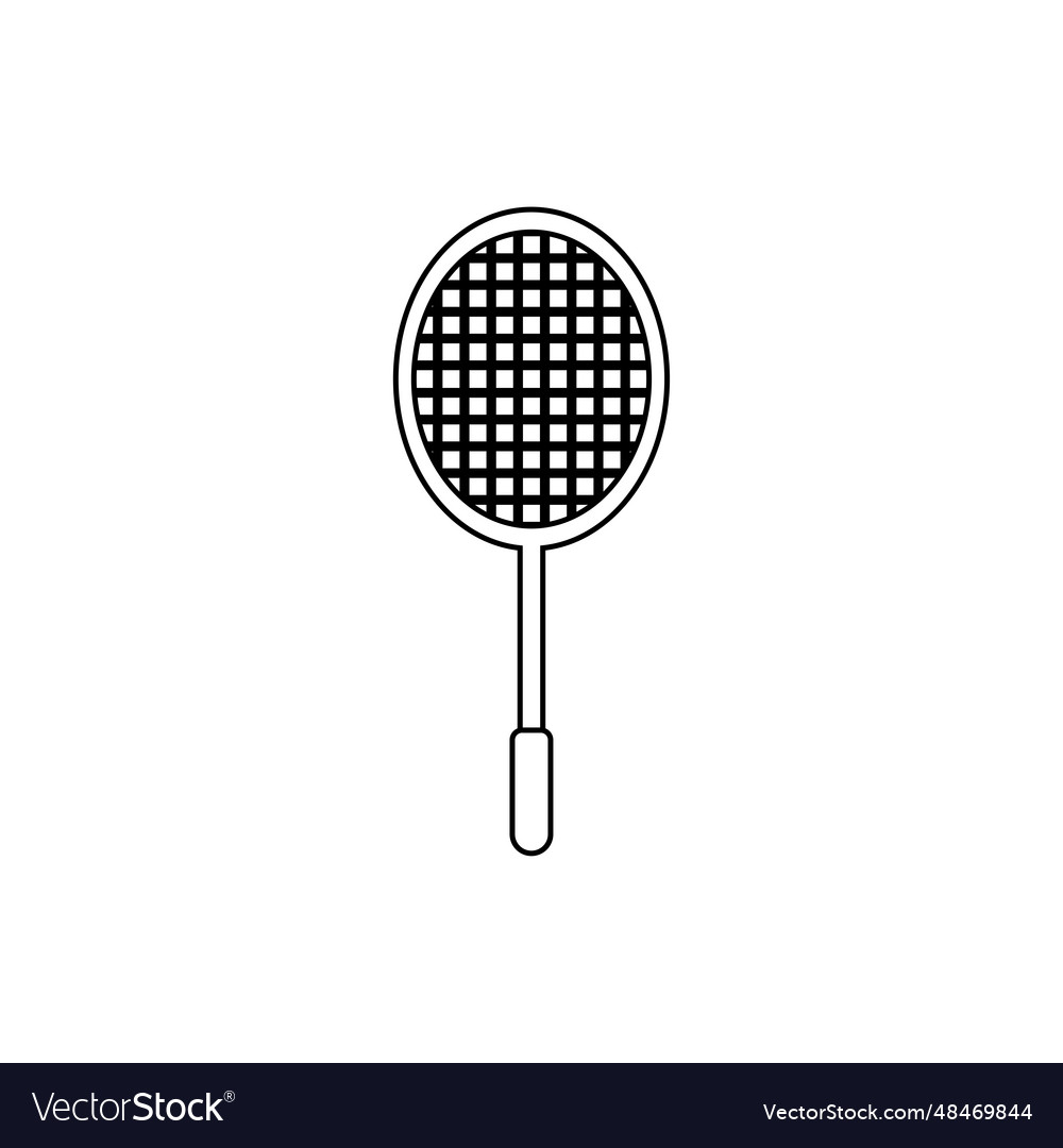Racket icon Vector Image Racket icon