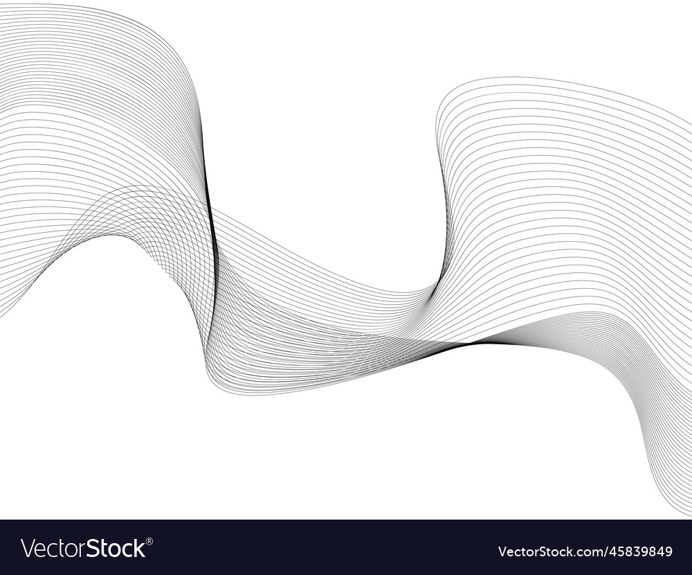 Abstract wave element for design digital Vector Image Abstract wave element for design digital