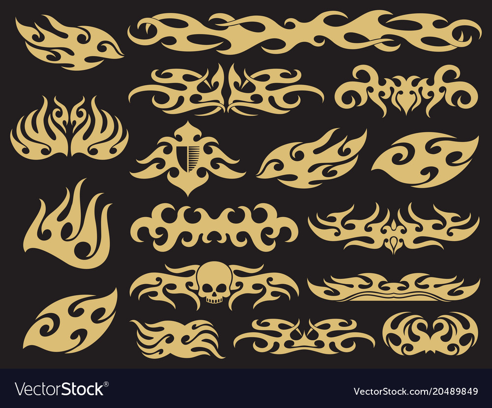 golden vehicle motorcycle flames