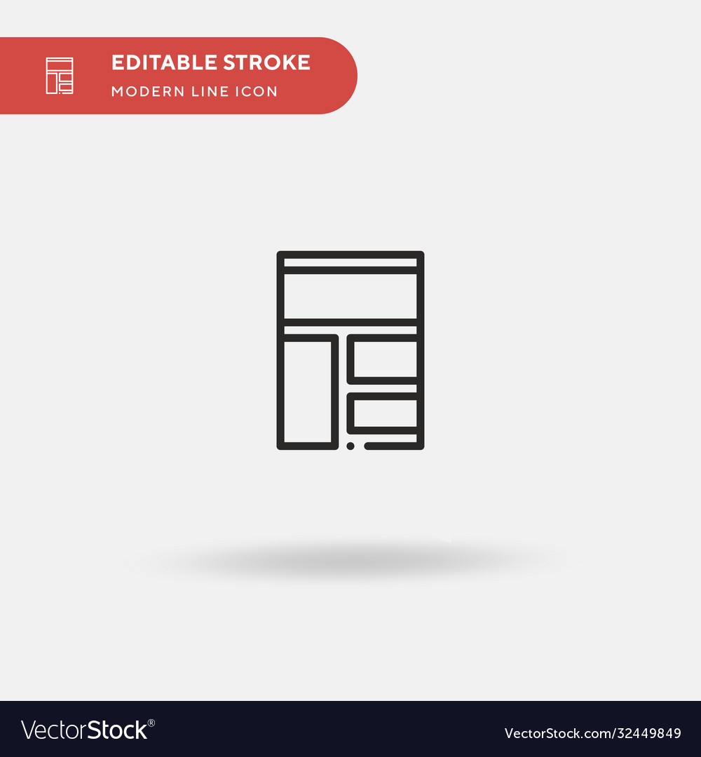 Prototype simple icon symbol