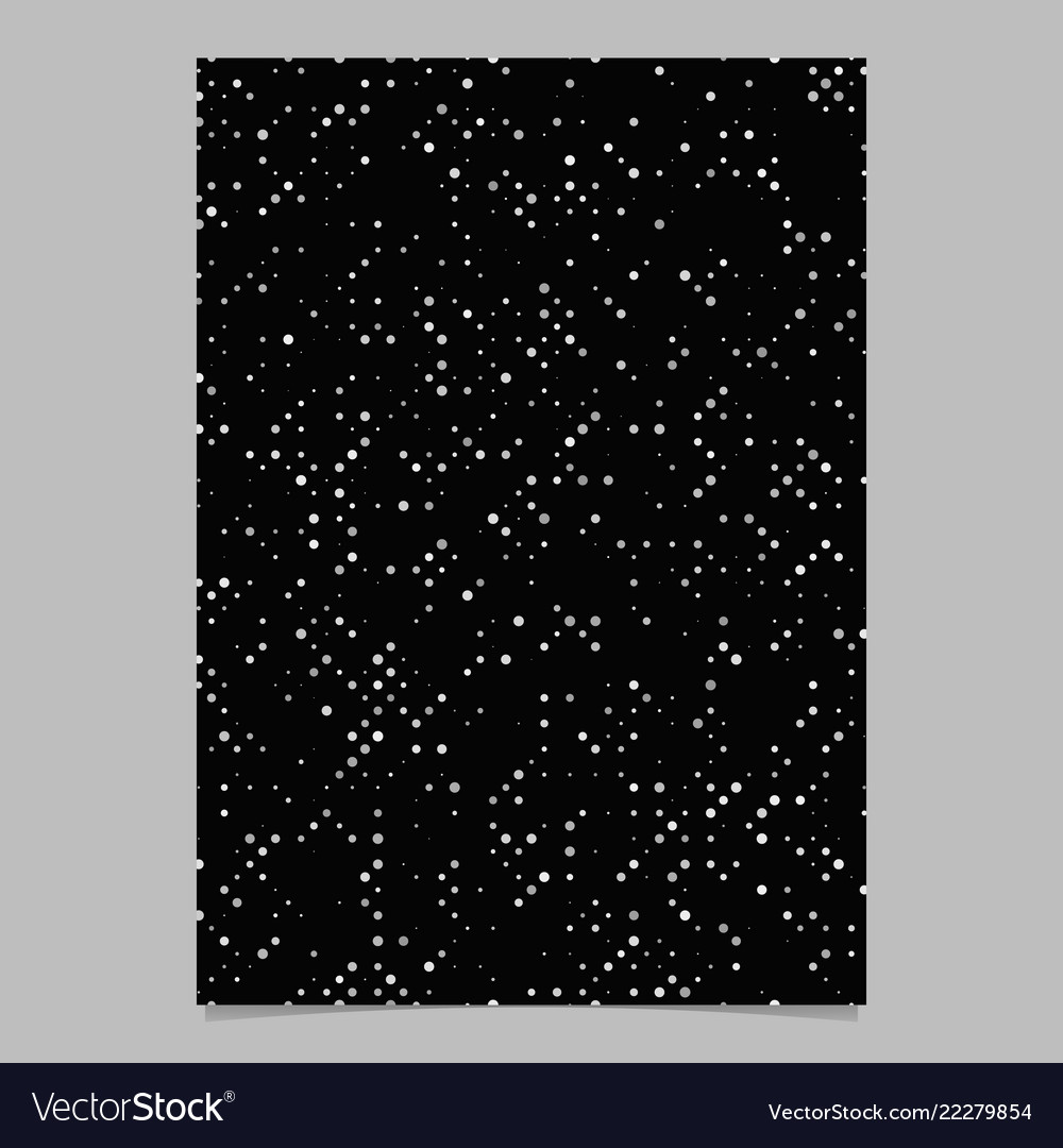 Abstract dot pattern brochure template
