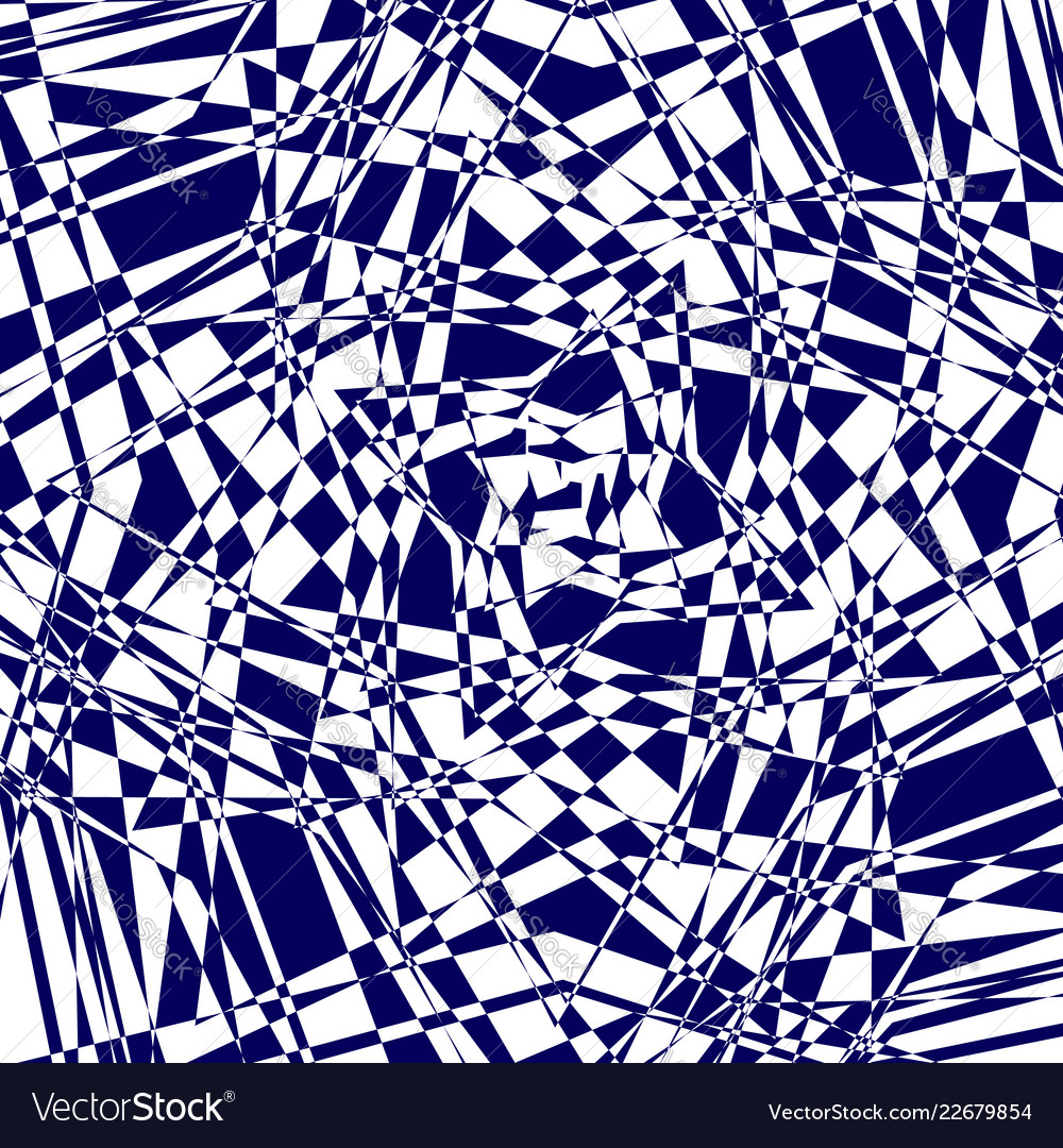 Geometric and lines of dark blue color randomly