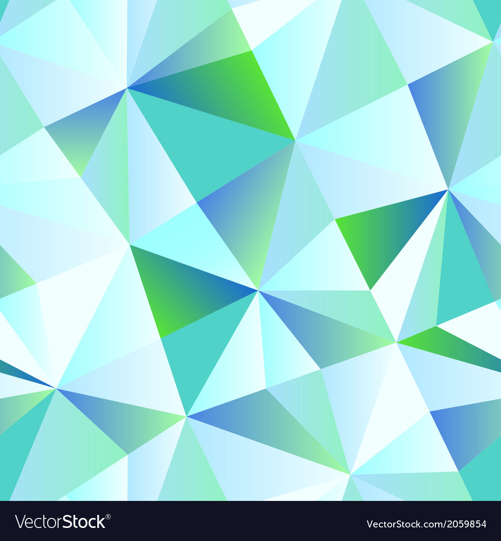 Seamless texture with triangles mosaic endless