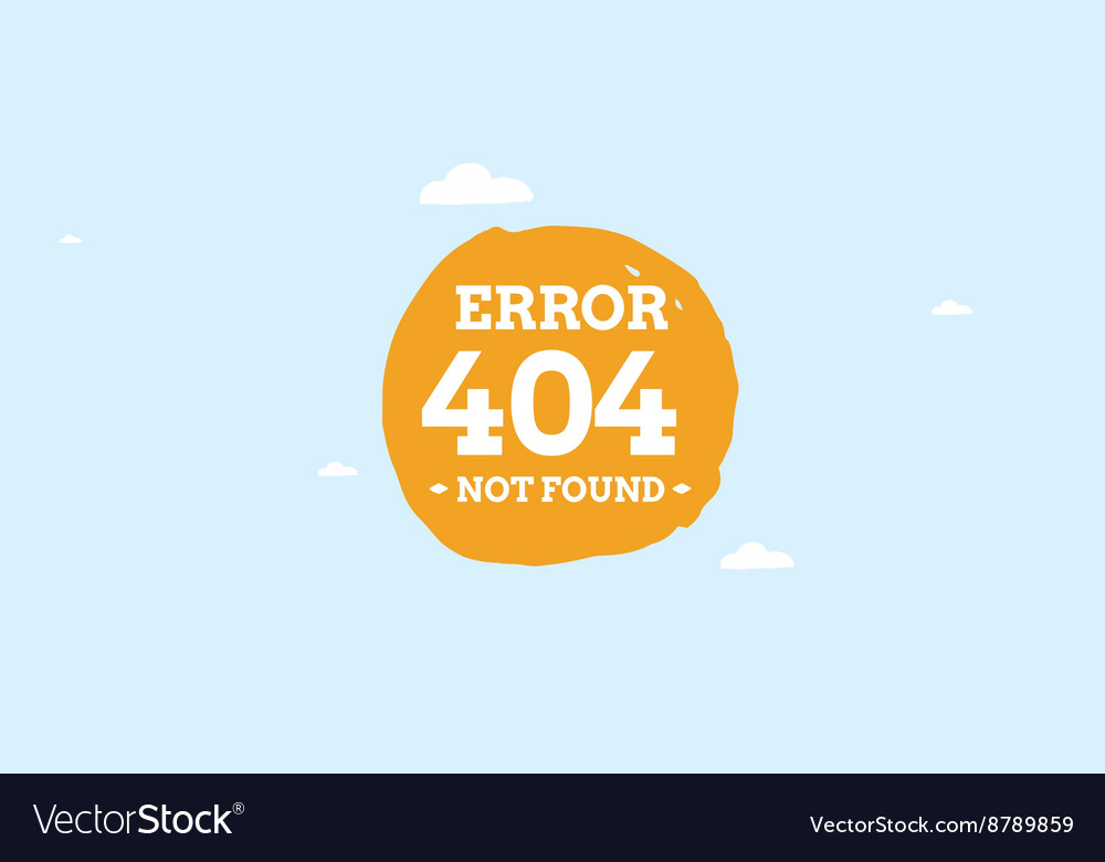 404 error web page design not found