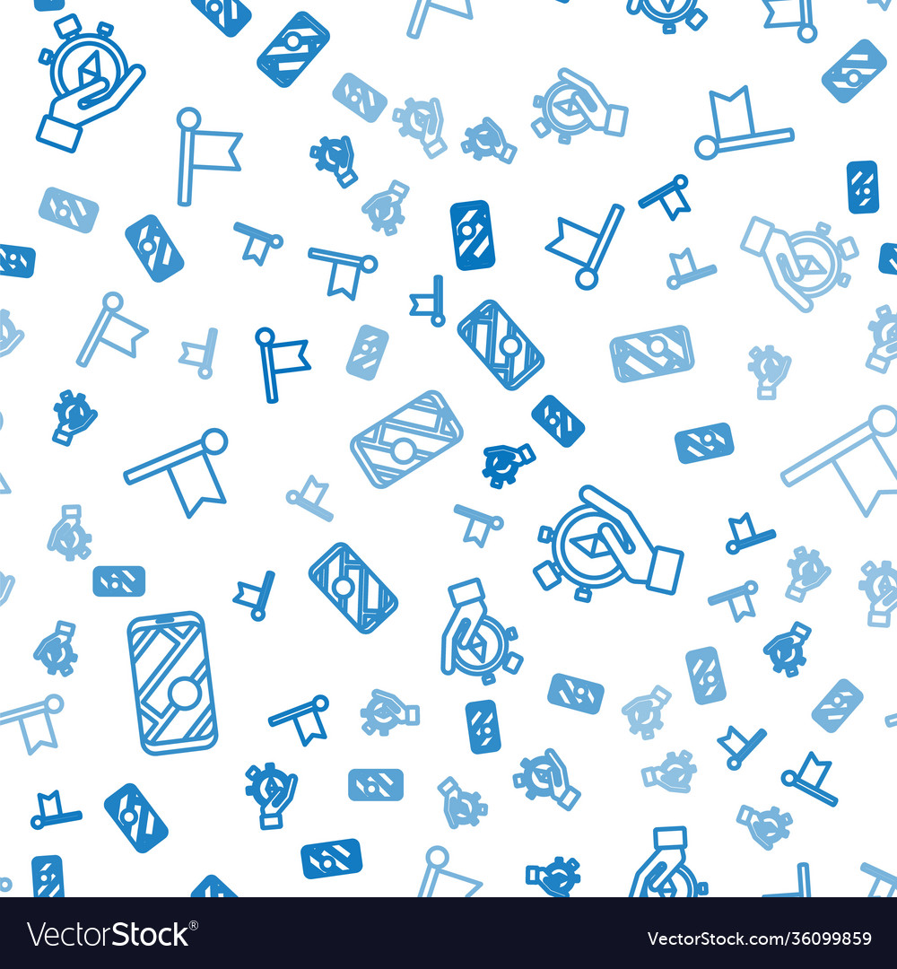 Set line city map navigation compass and location vector image Set line city map navigation compass and location