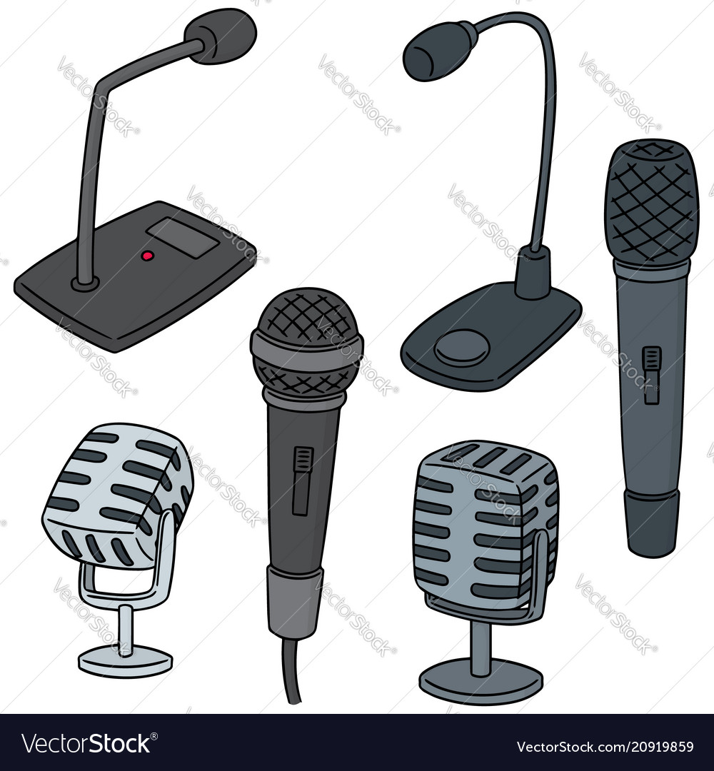 Set of microphone