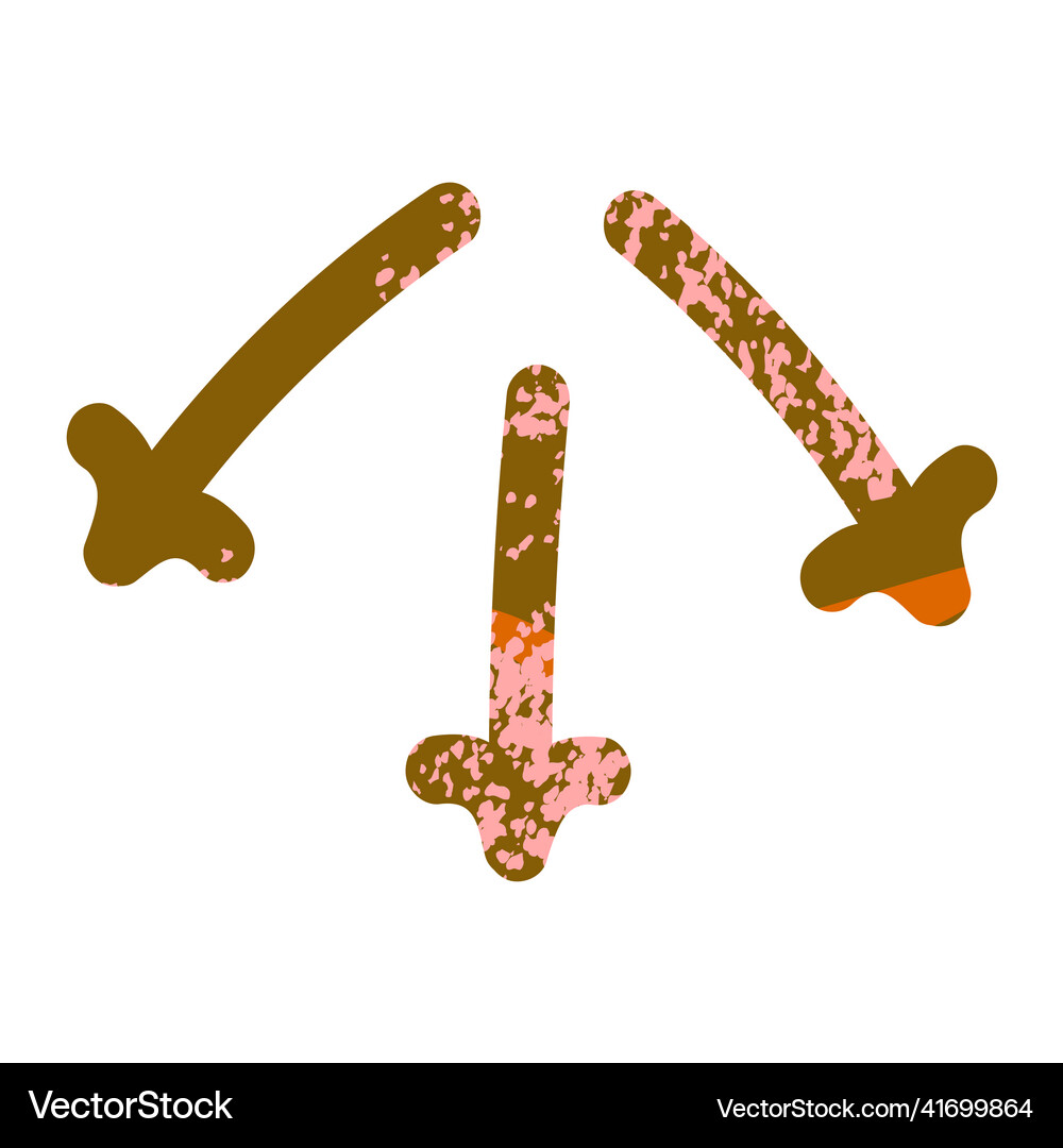 Arrows abstract Royalty Free Vector Image - VectorStock