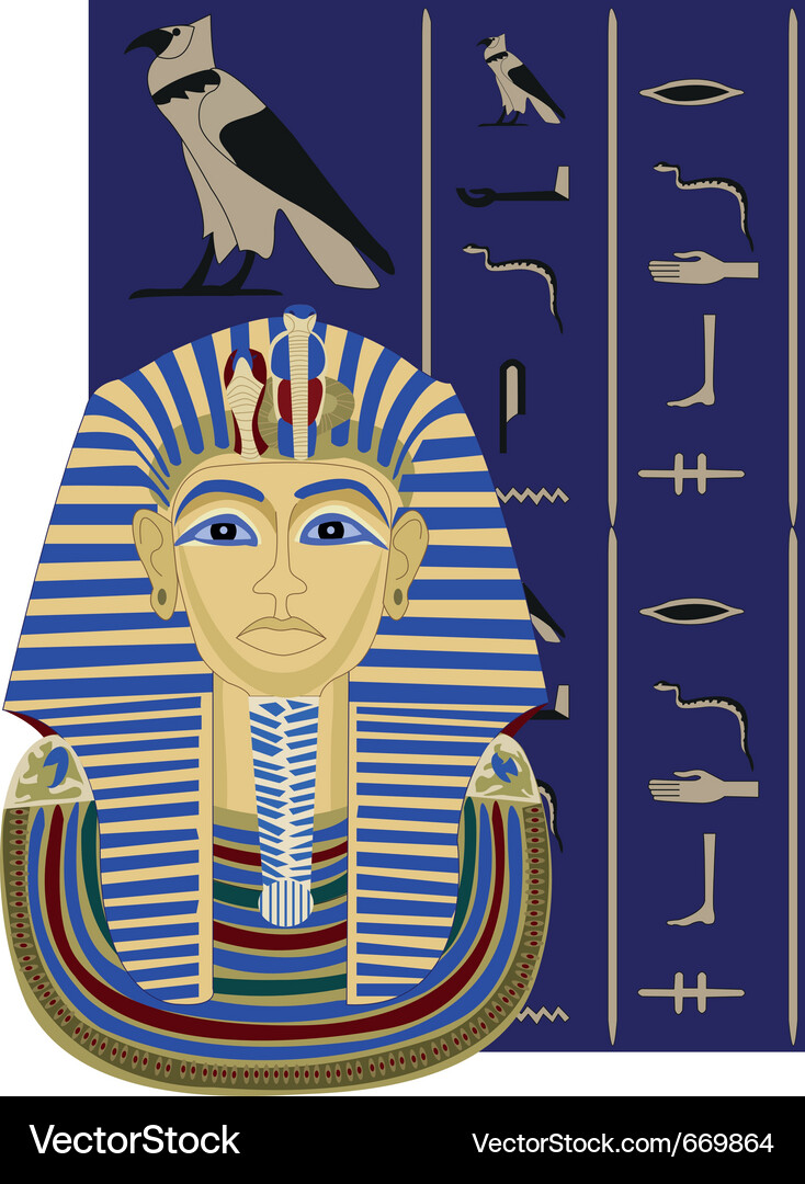 Egyptian elements Royalty Free Vector Image - VectorStock