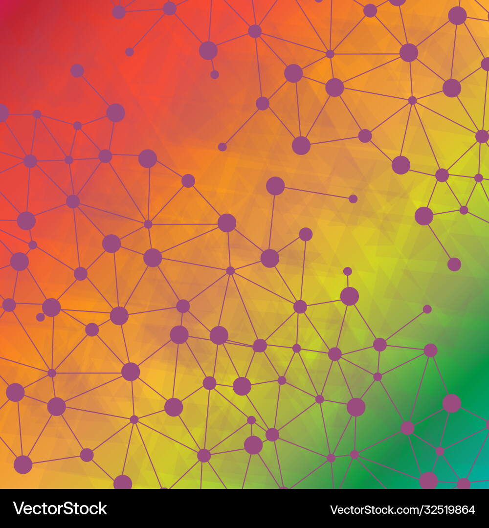 Molecules background eps 10 Royalty Free Vector Image