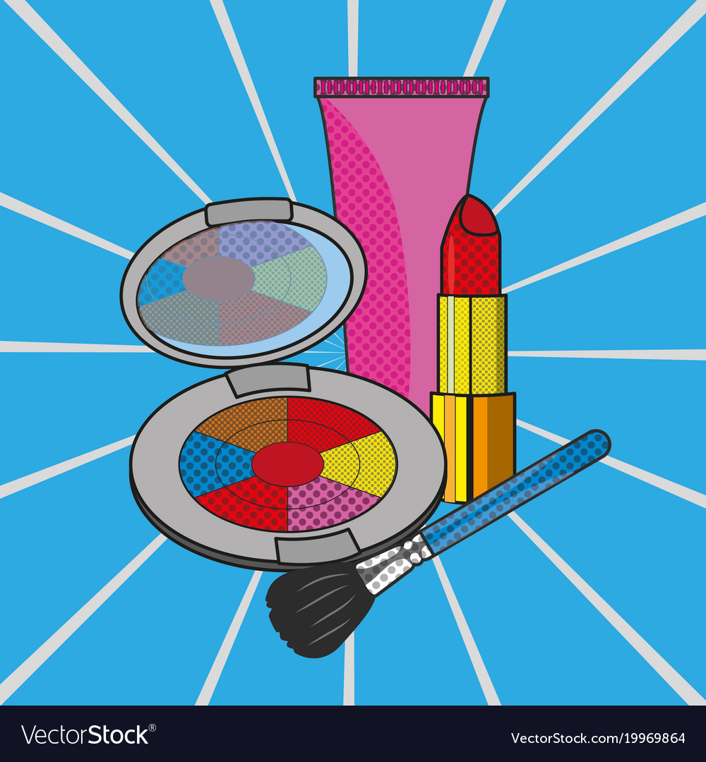 Pop art make up design