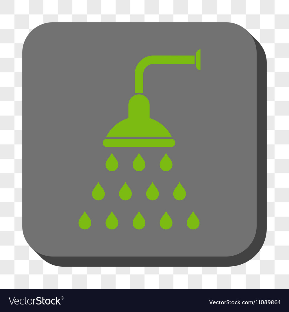 Shower rounded square button