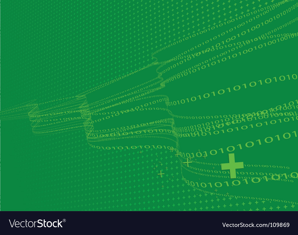 Abstract Techno Wave Background