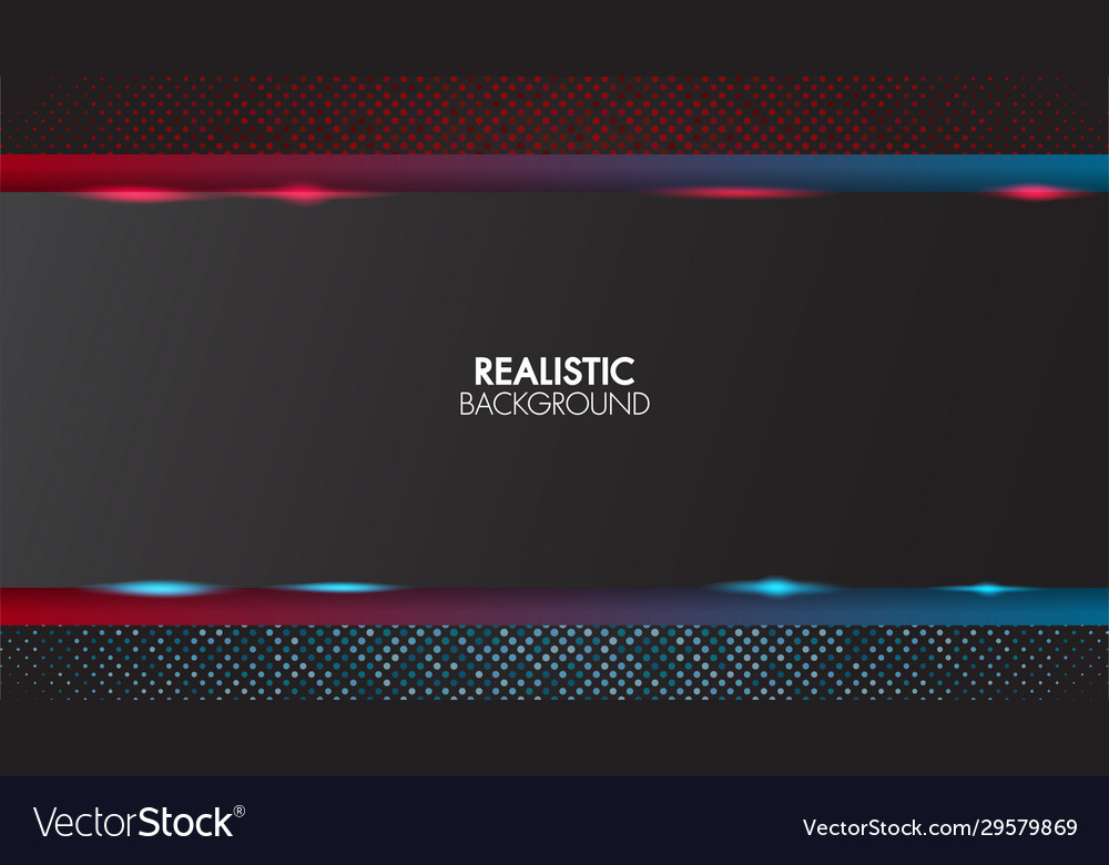 Black abstract mat geometric red and blue vector image Black abstract mat geometric red and blue