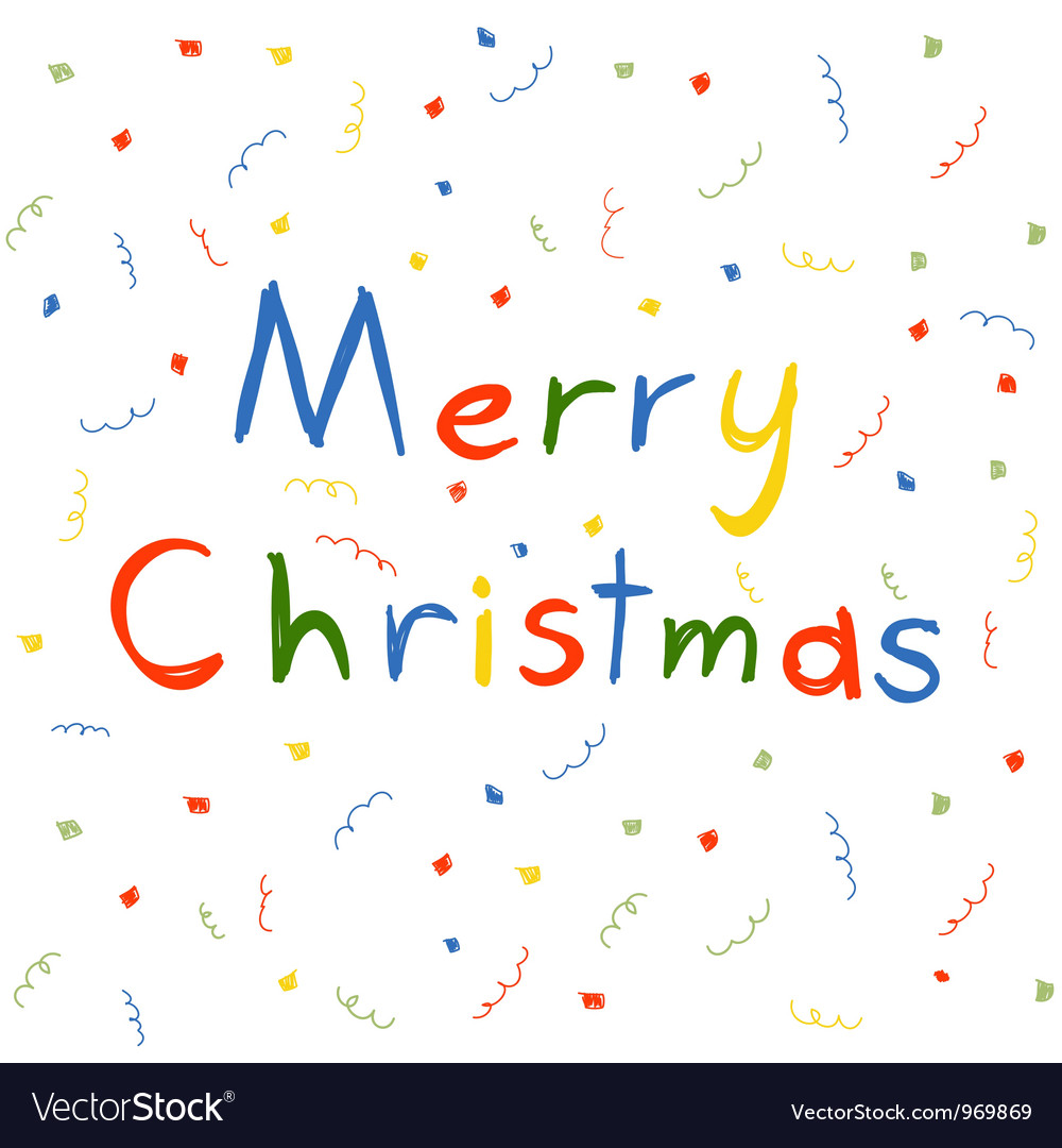 Frohe Weihnachten Feier