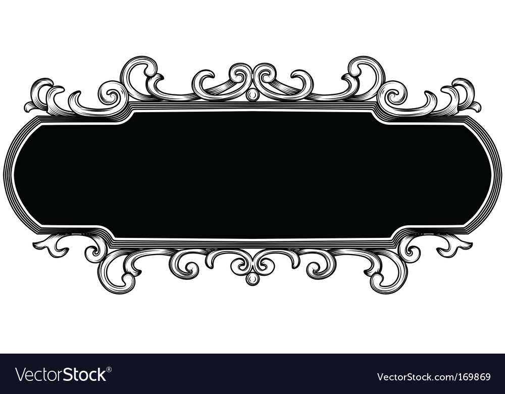 Ornate Scroll Frame