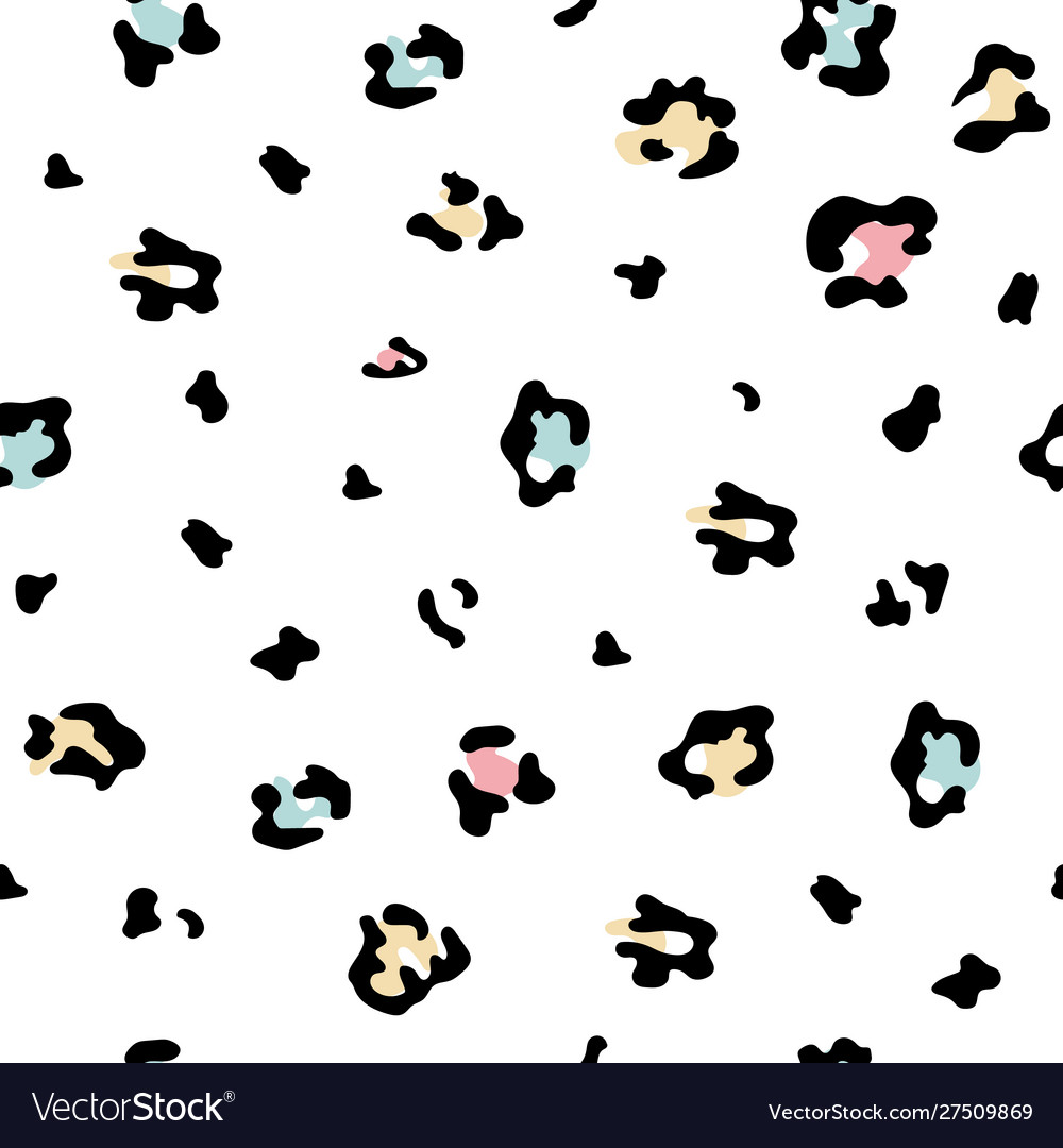 Seamless leopard pattern print