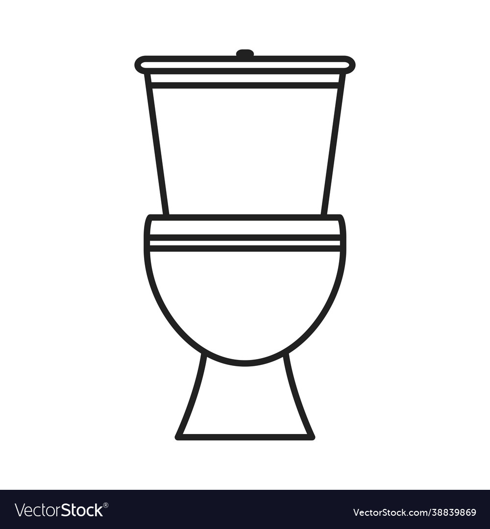 Toilet bowl icon