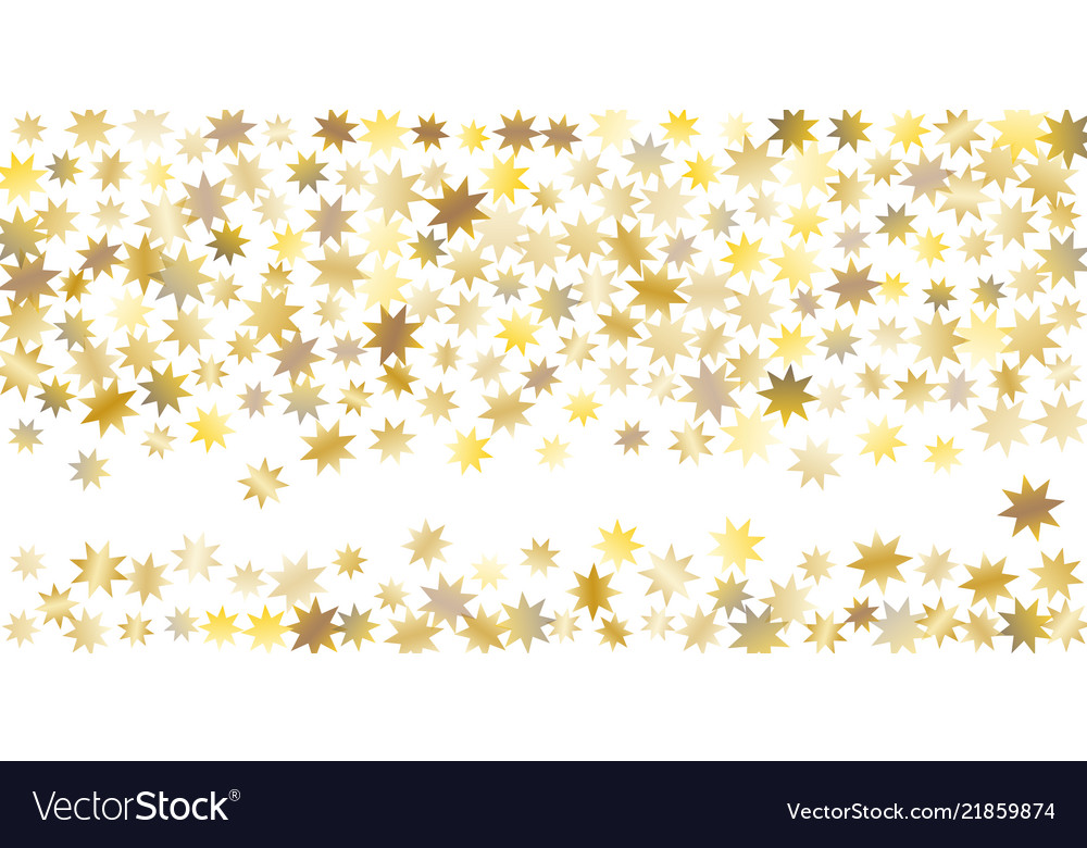 Golden casual confetti Hintergrund