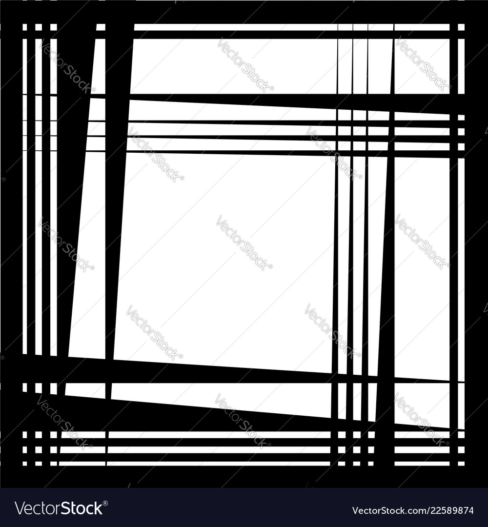Rough edgy pattern texture with random chaotic vector image Rough edgy pattern texture with random chaotic