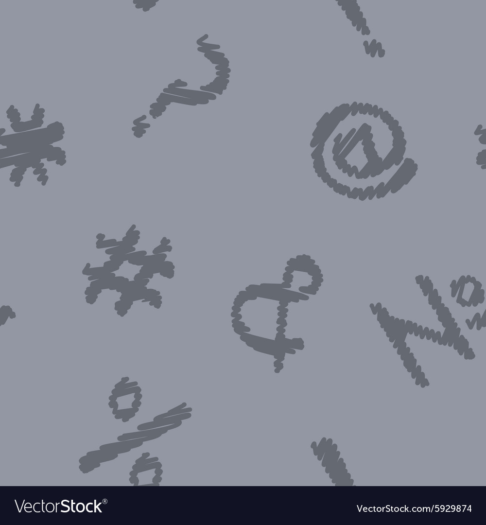 Seamless background with punctuation marks