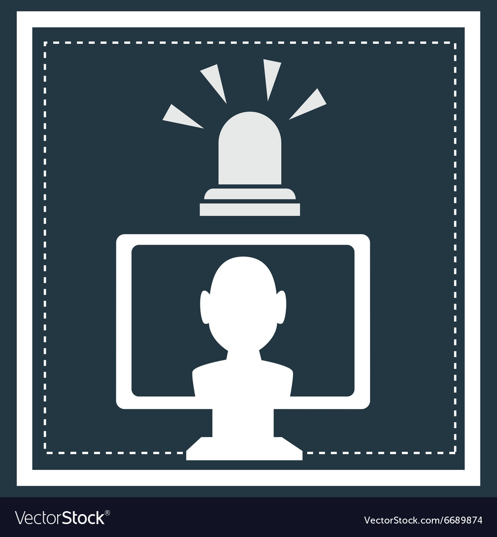 Security system and technologies graphic design