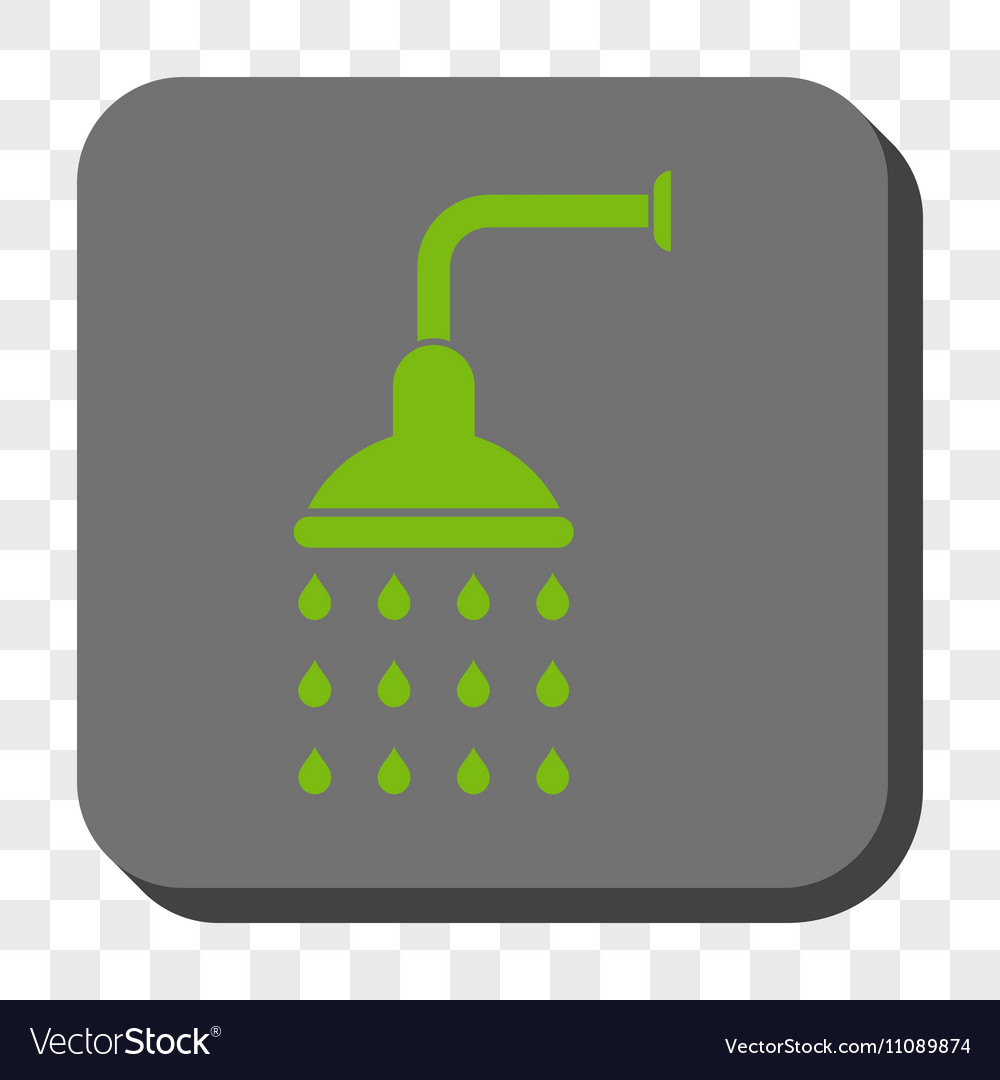 Shower rounded square button