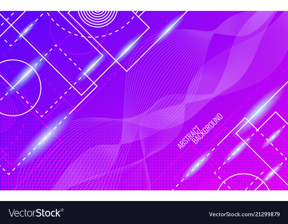 Abstract background dynamic glowing shapes vector image Abstract background dynamic glowing shapes