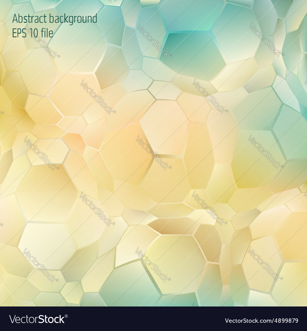 Colorful Hexagon Pattern Background