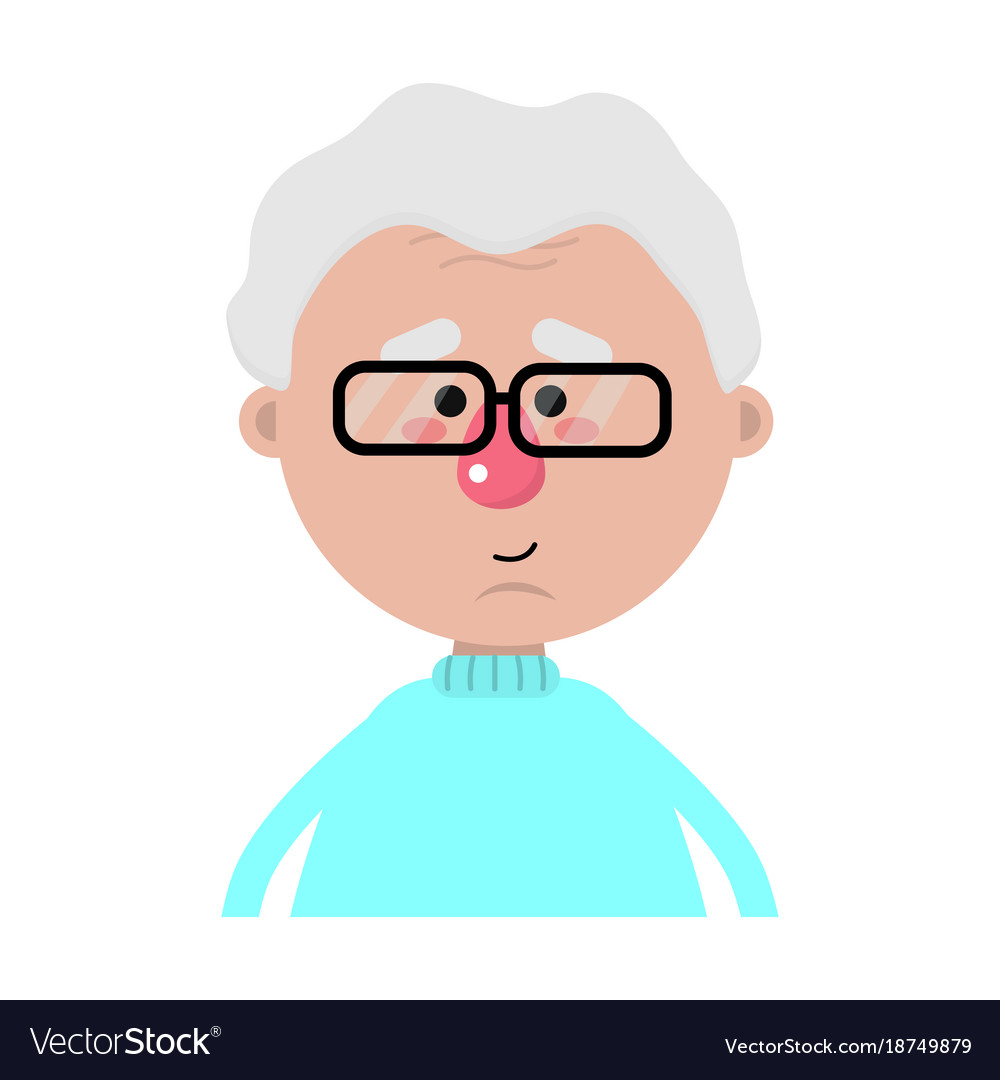 Grandfather cartoon design