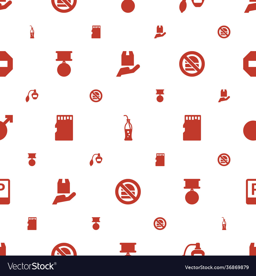 Label icons pattern seamless white background